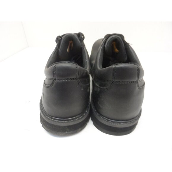 Dakota Men\'s Lace-Up Steel Toe Sport Oxford Shoes 3023 Black Leather Size 10.5M main image 7
